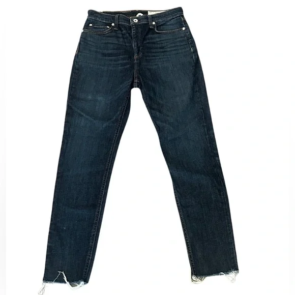 Rag & bone Nina High Rise Ankle Skinny Jeans | Kayt (Blue Wash) | Size 29 - Picture 2 of 5